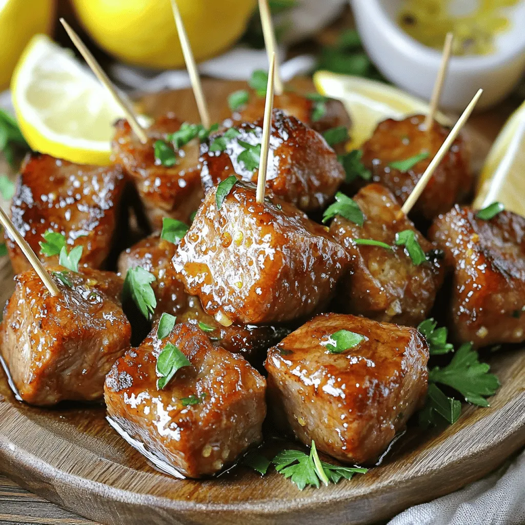 Garlic Pork Bites Savory and Simple Flavor Explosion