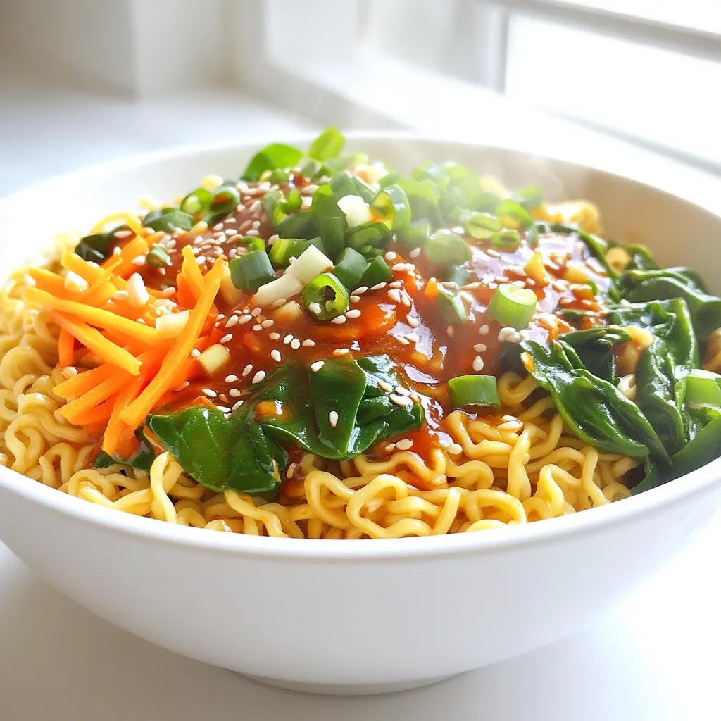 Chili Garlic Ramen Noodles Spicy Flavor Explosion