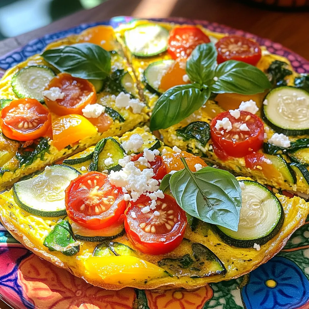 Garden Summer Frittata Fresh and Flavorful Recipe
