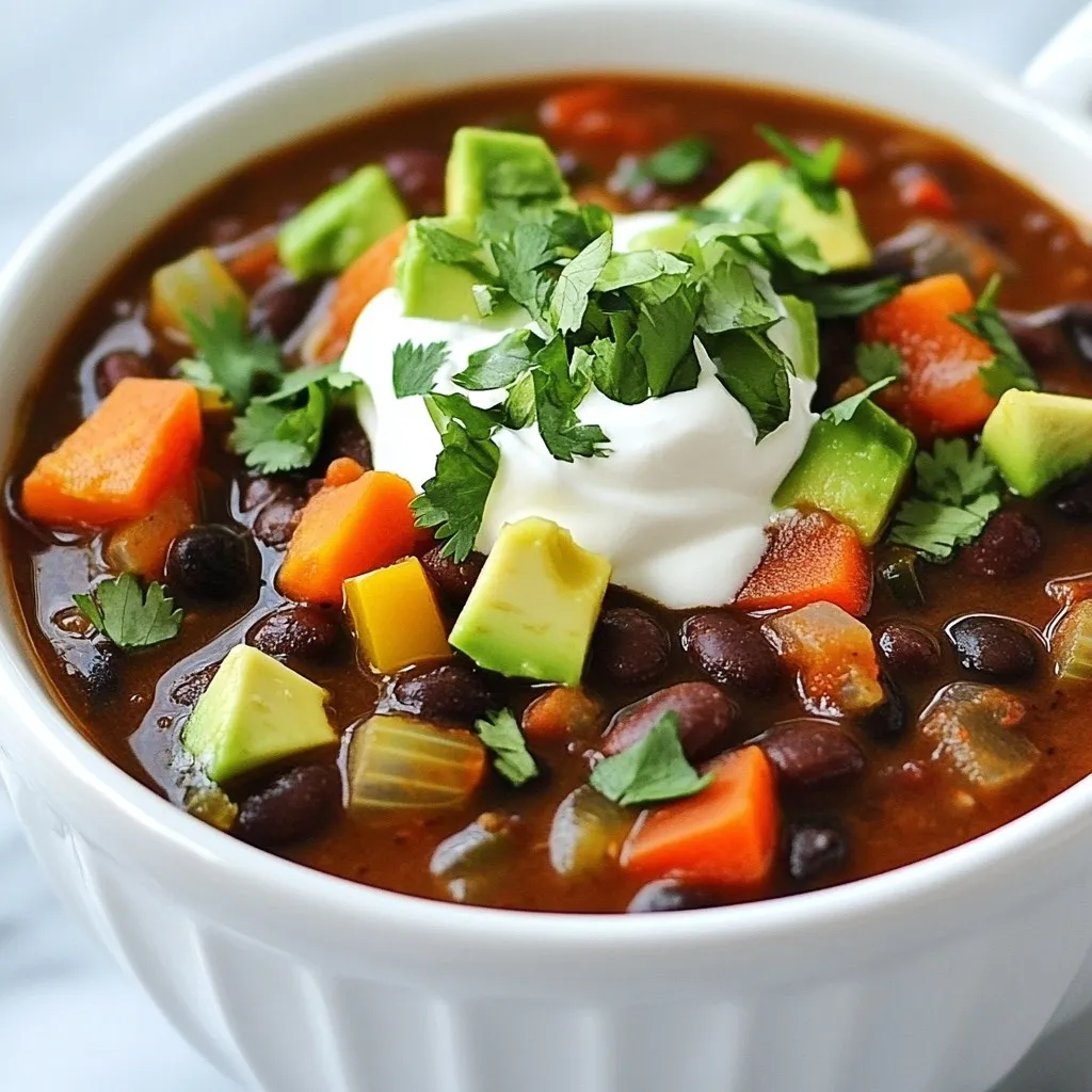 One-Pot Black Bean Soup Hearty and Flavorful Creation