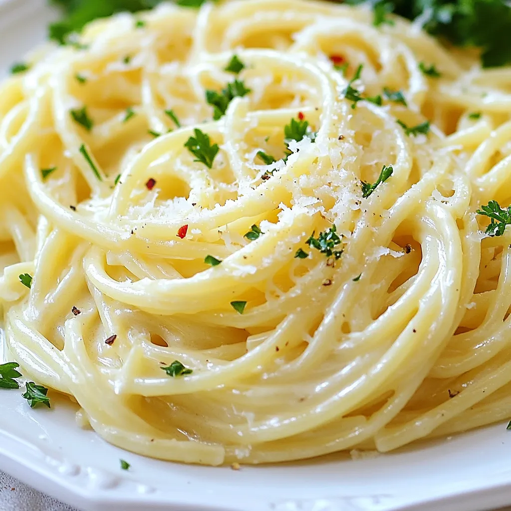 Minute Creamy Garlic Pasta Tasty and Quick Recipe