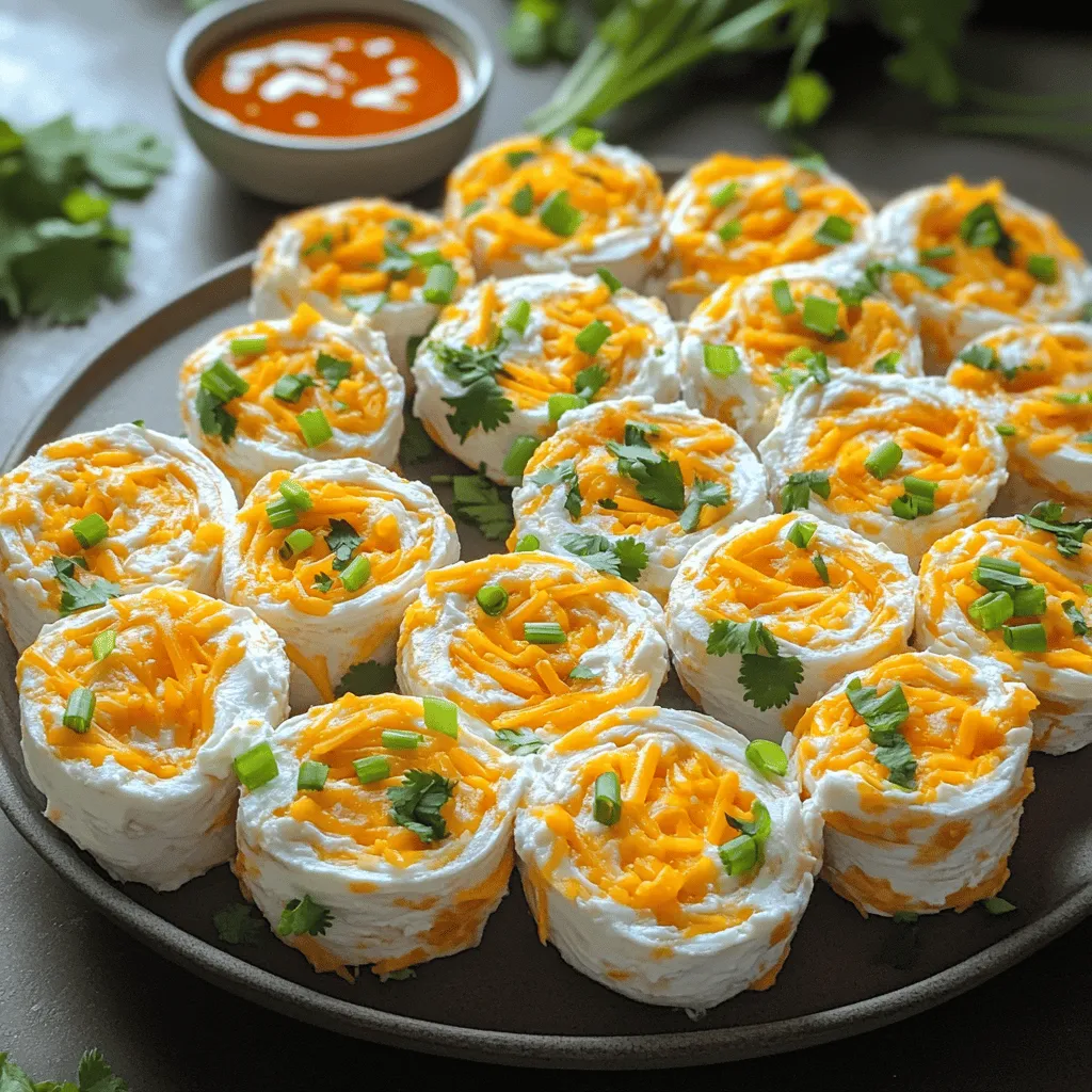 Savory Buffalo Chicken Pinwheels Quick and Easy Snack