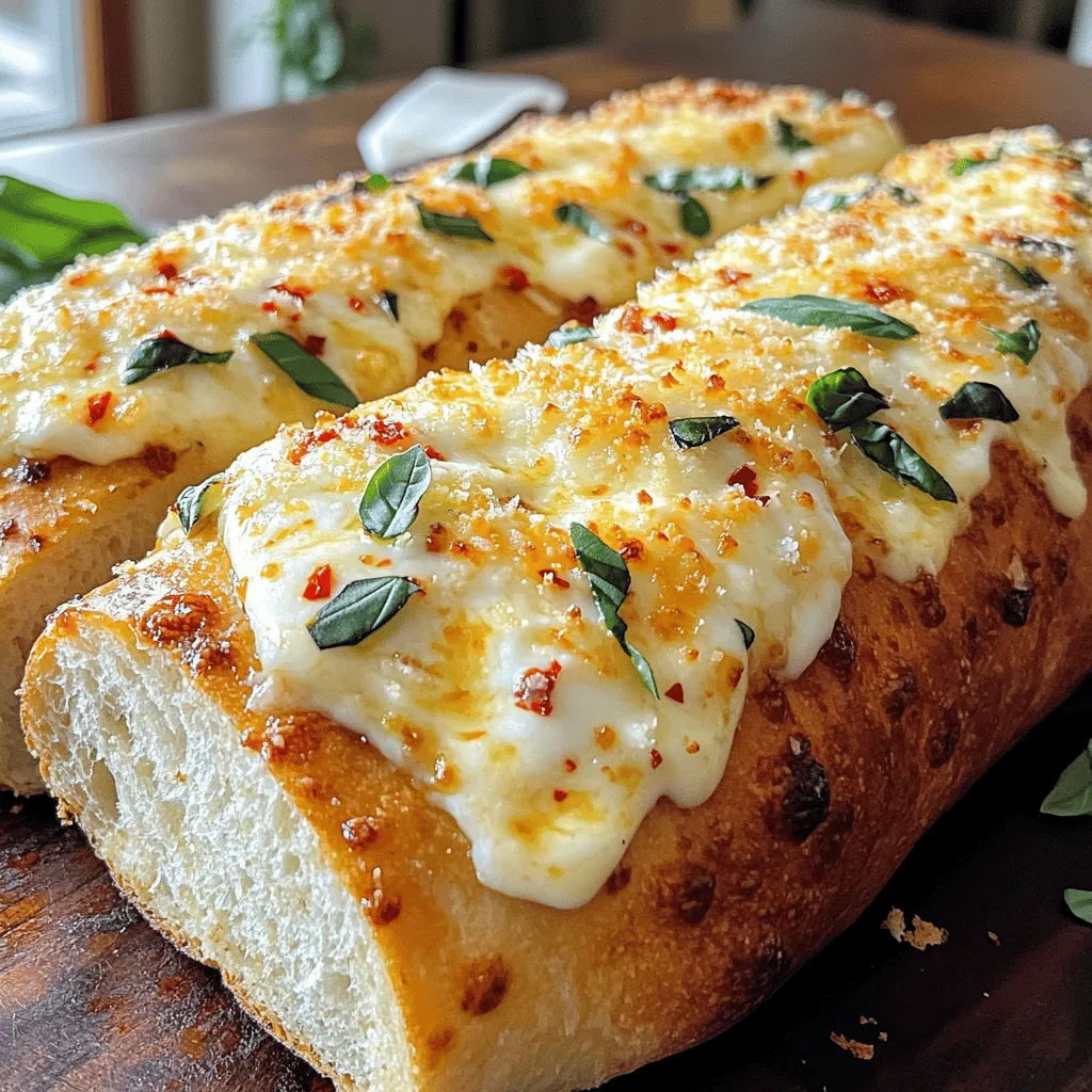Cheesy Garlic Bread Recipe Simple and Flavorful Delight