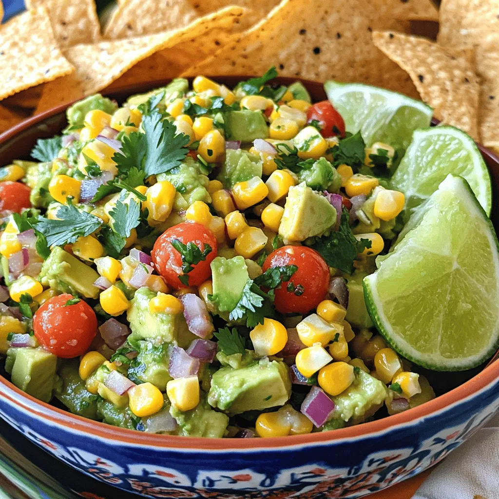 To make a great avocado corn salsa, you need fresh and simple ingredients. First, grab two ripe avocados. They should feel soft but not mushy. Next, one cup of fresh corn kernels is key. You can use canned corn if fresh is not available. You will also need one medium red onion, finely chopped. The onion adds a nice crunch and flavor.