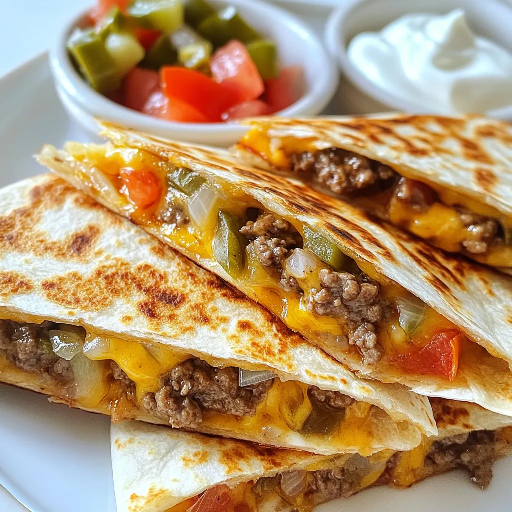 Smashburger Quesadillas Flavorful and Easy Recipe