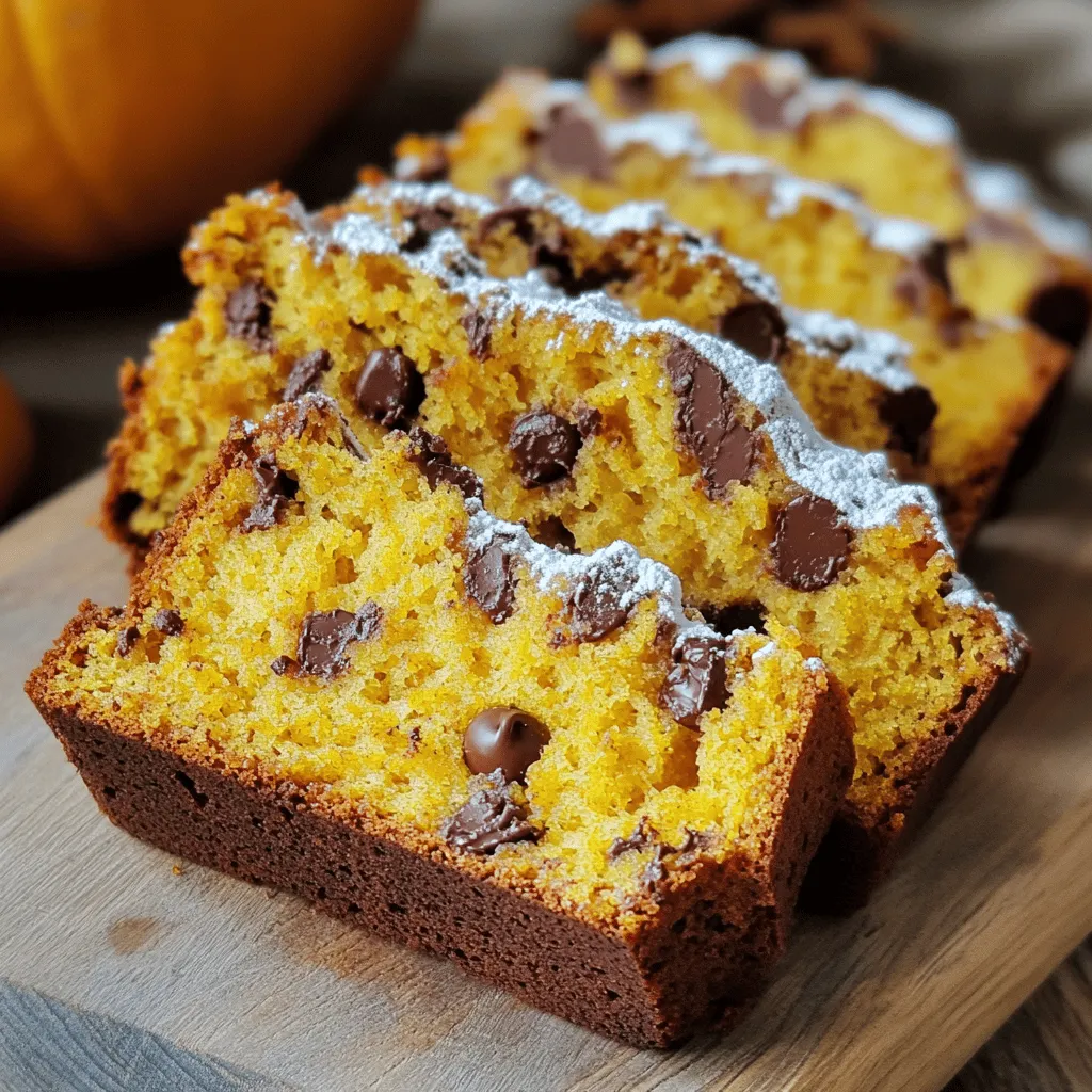 Pumpkin Chocolate Chip Bread Flavorful and Simple Recipe