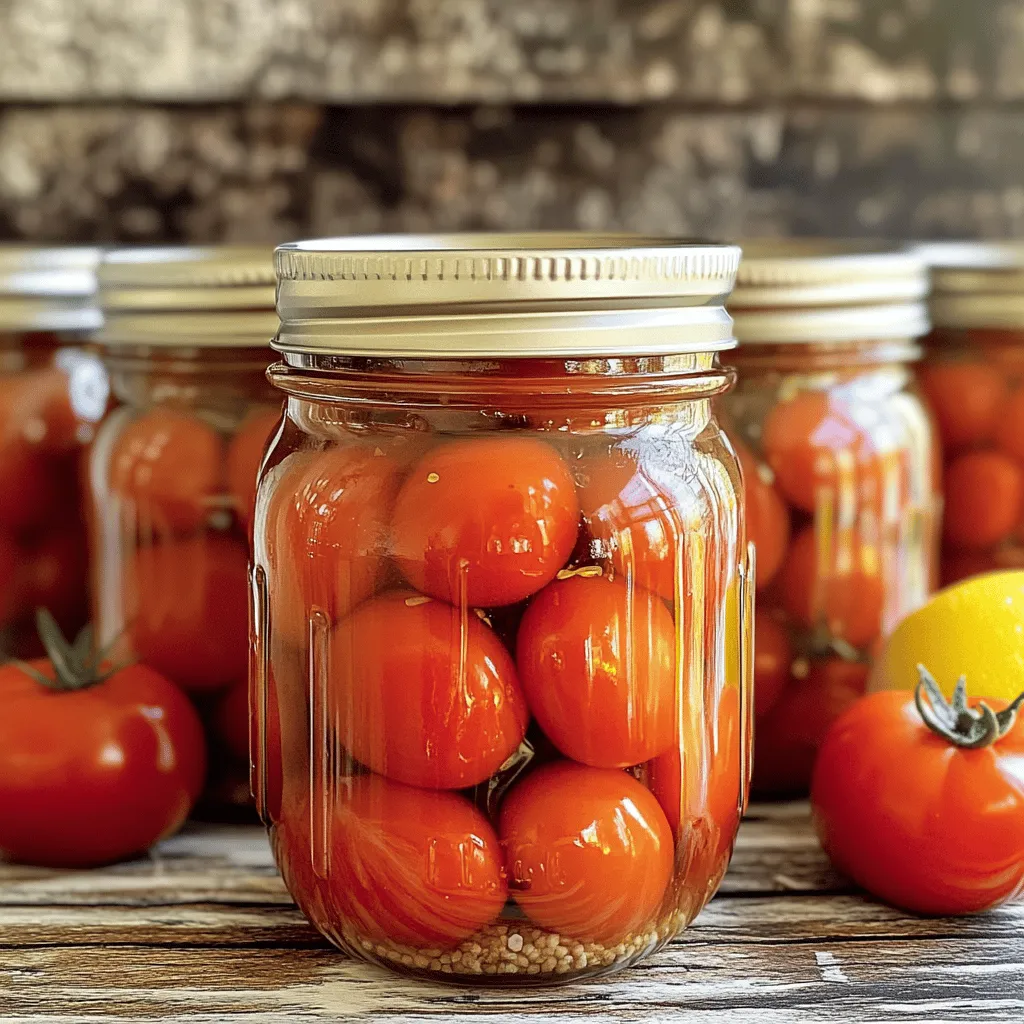 Simple Home-Canned Tomatoes Tasty and Easy Guide