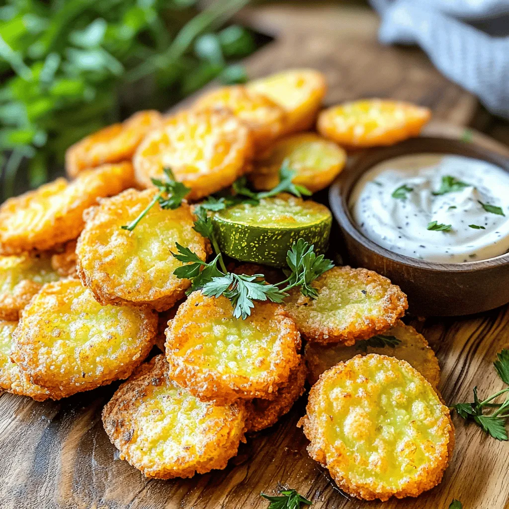 Crispy Air Fryer Fried Pickles Easy and Tasty Snack