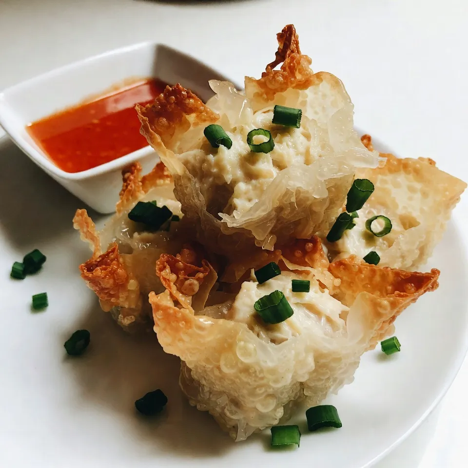 Crispy Rice Paper Crab Rangoons Irresistible Delight