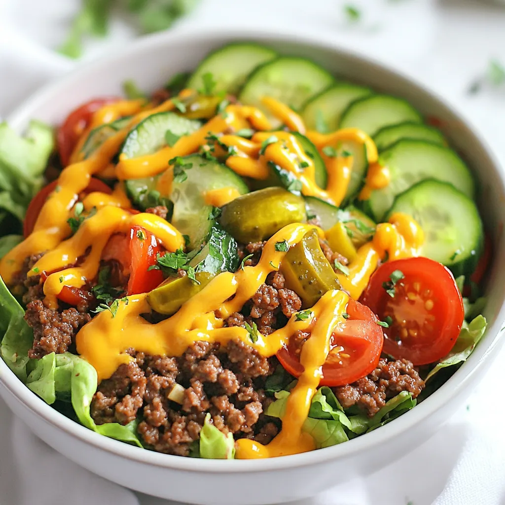 Loaded Burger Bowls Packed with Flavor and Freshness