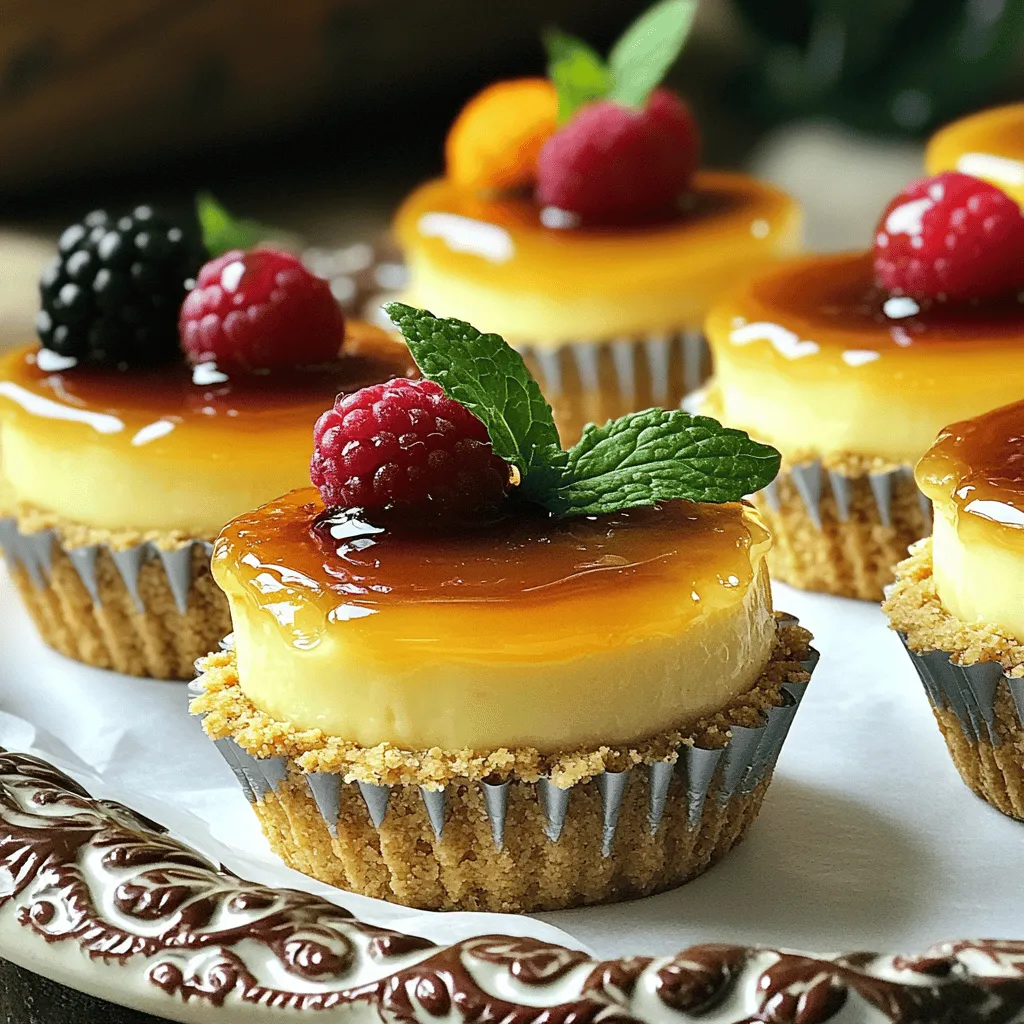 These mini treats pack a lot of flavor. Here are the main ingredients you need: - 16 oz cream cheese, softened - 1 cup powdered sugar - 1 teaspoon vanilla extract - 2 large eggs - 1/2 cup heavy cream