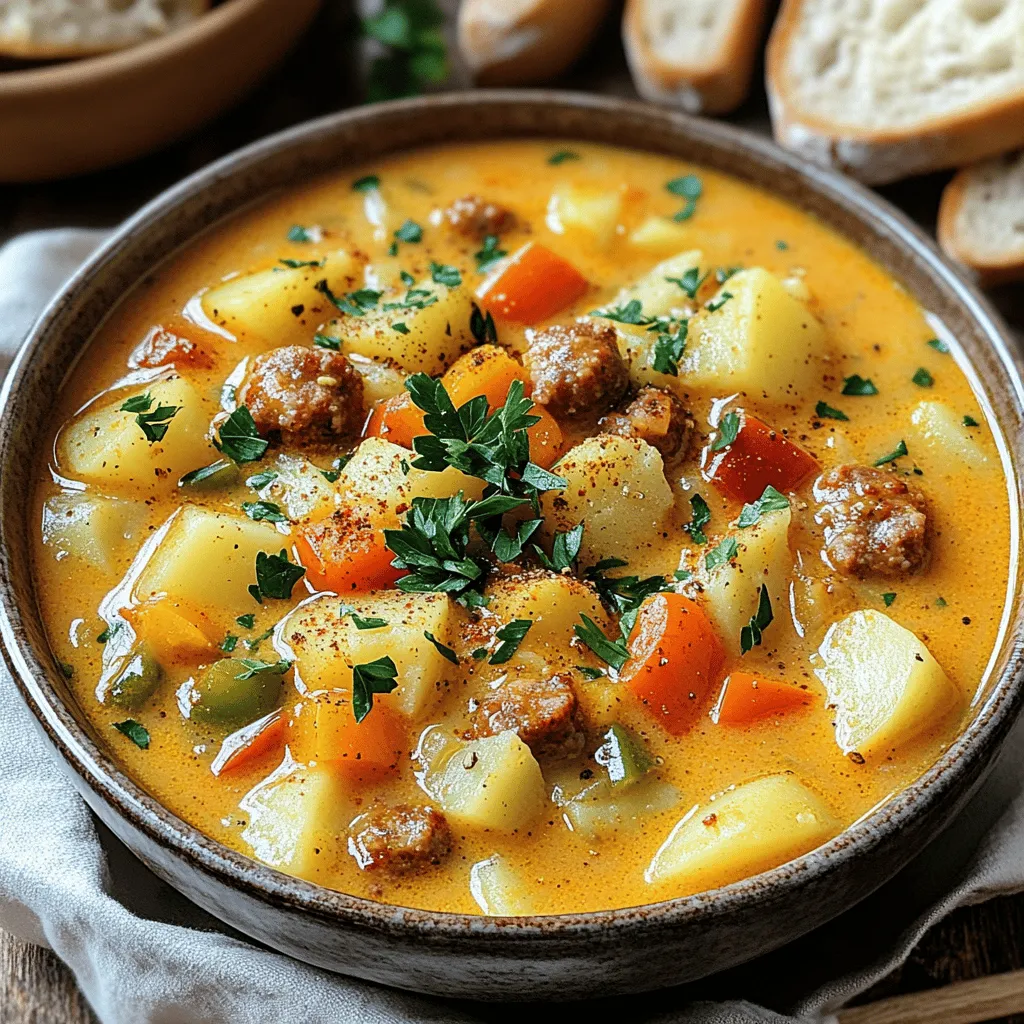 Cajun Potato Soup Hearty and Flavorful Comfort Bowl