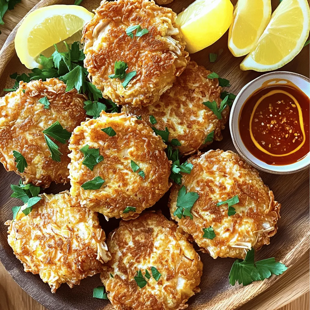 Savory Chicken Patties Easy Chicken Cakes Recipe