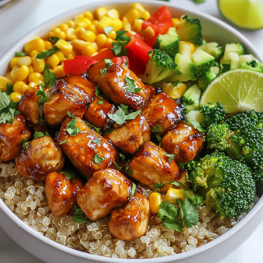 Hot Honey Chicken Meal Prep Bowls Savory and Easy