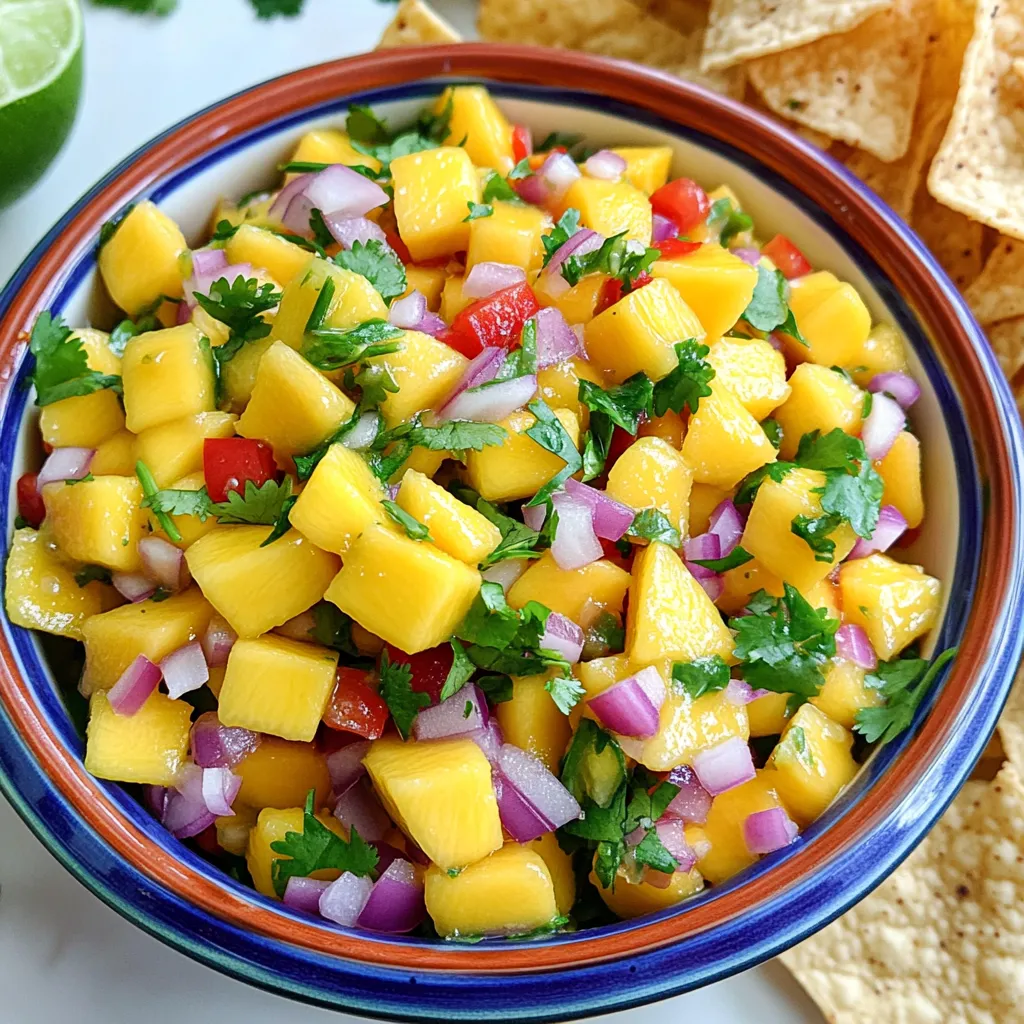 Mango Salsa Recipe Fresh and Flavorful Delight