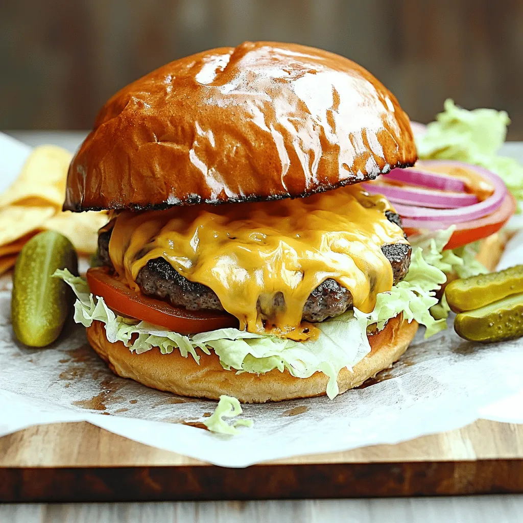 A double cheesy smash burger is all about bold flavors and tasty textures. You need a few key ingredients to create this mouth-watering dish.