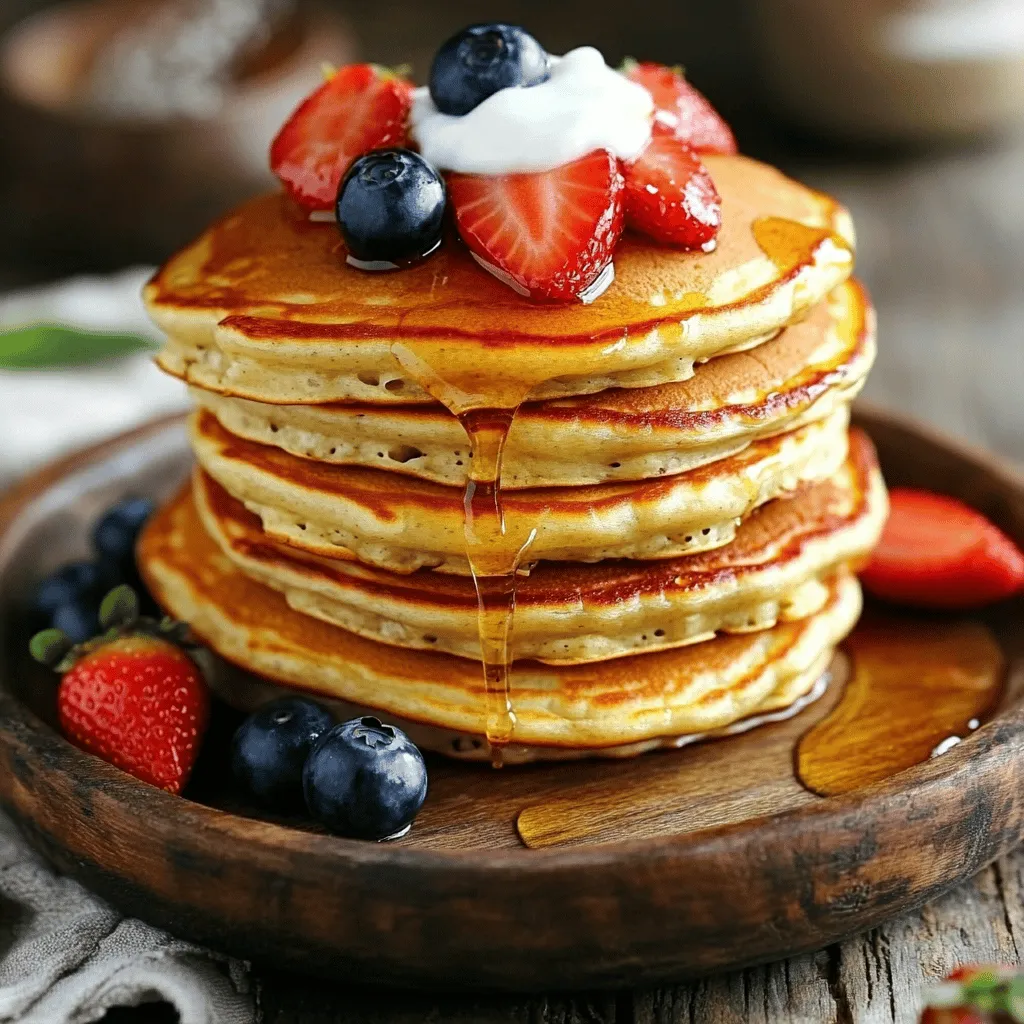 High-Protein Cottage Cheese Pancakes Recipe Delight