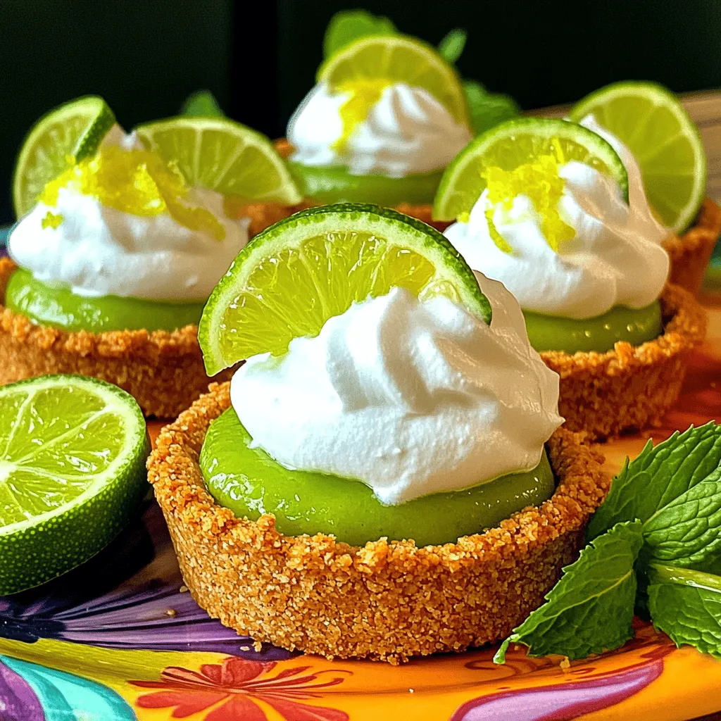 No-Bake Mini Key Lime Pies Simple and Tasty Treat