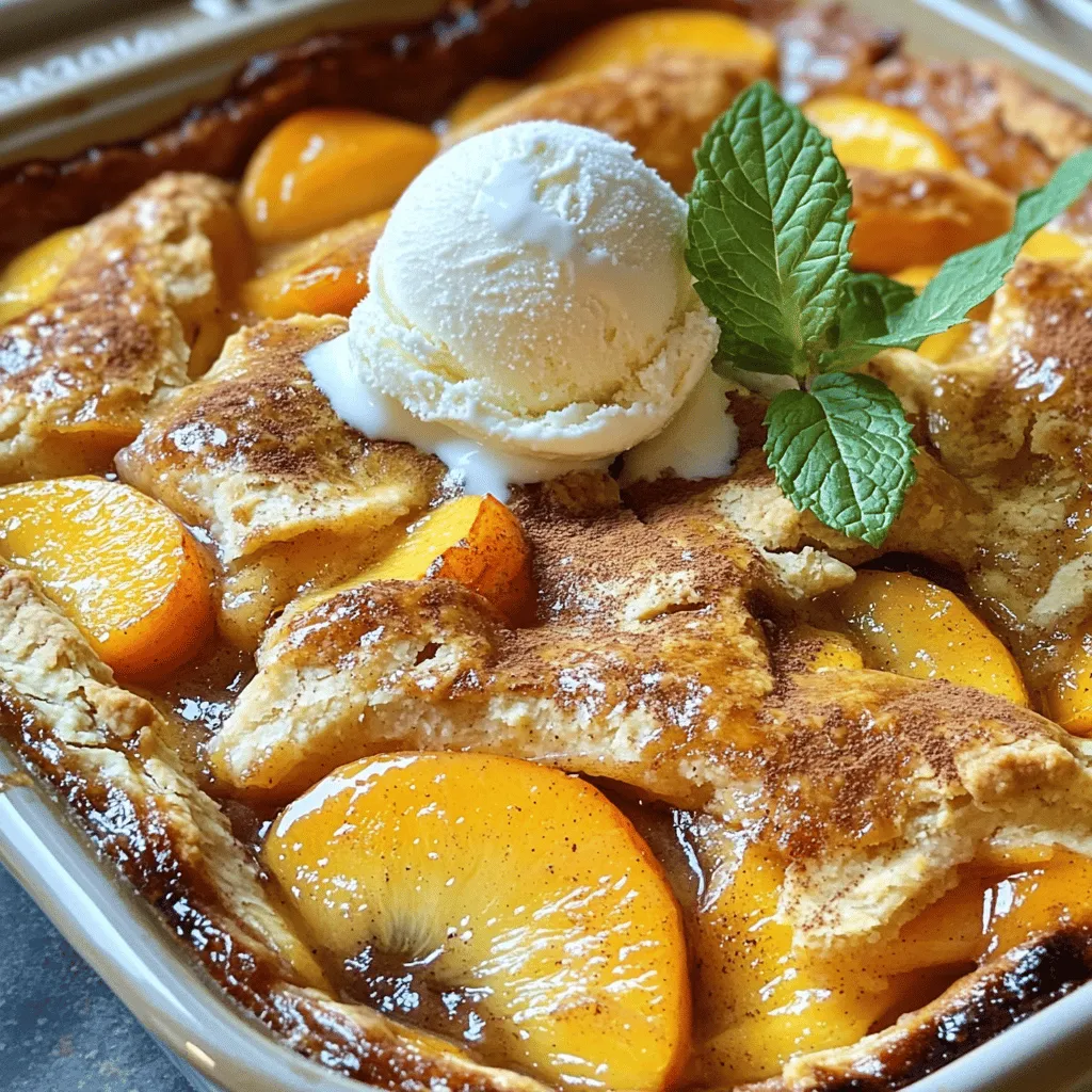 Quick Southern Peach Cobbler Delightful and Easy Recipe
