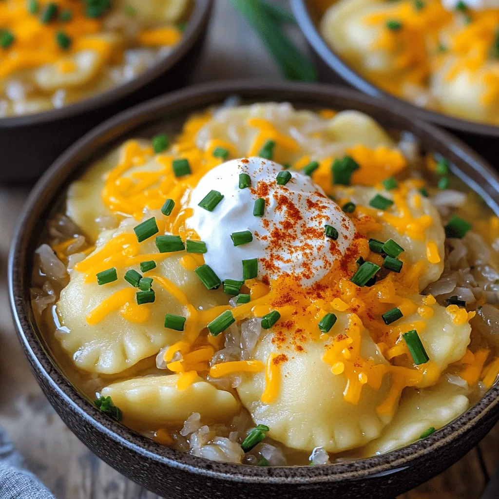 Crockpot Pierogi Casserole Hearty and Flavorful Meal