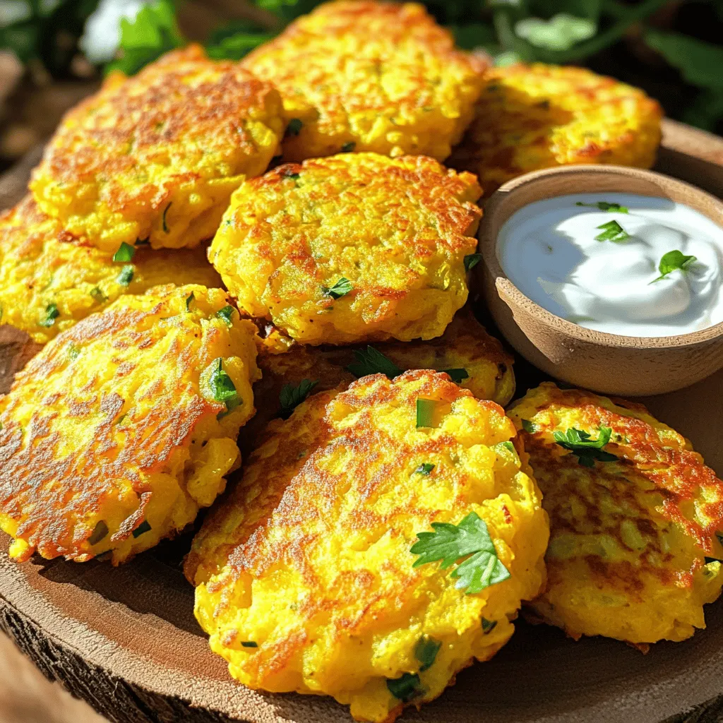 Yellow Squash Fritters Crispy and Easy Recipe