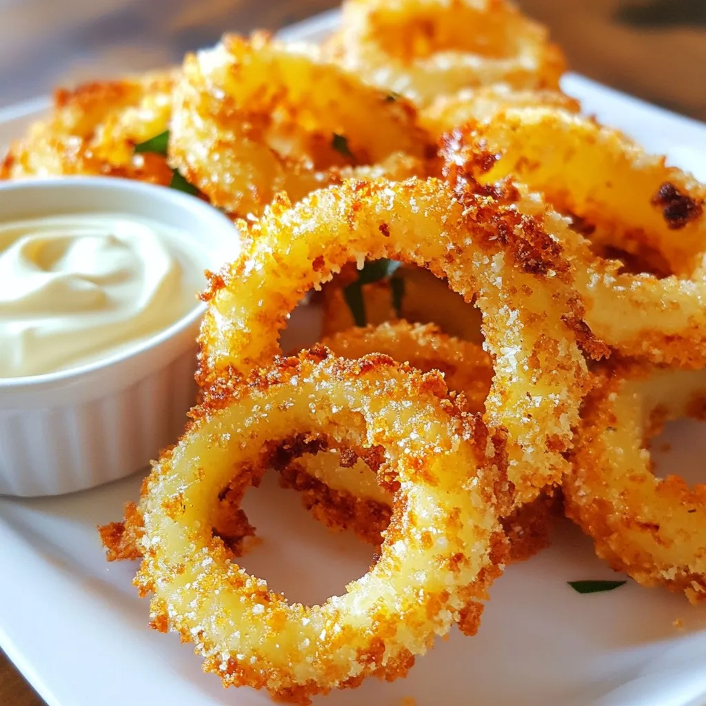 Crispy Parmesan Onion Ring Chips Irresistible Snack