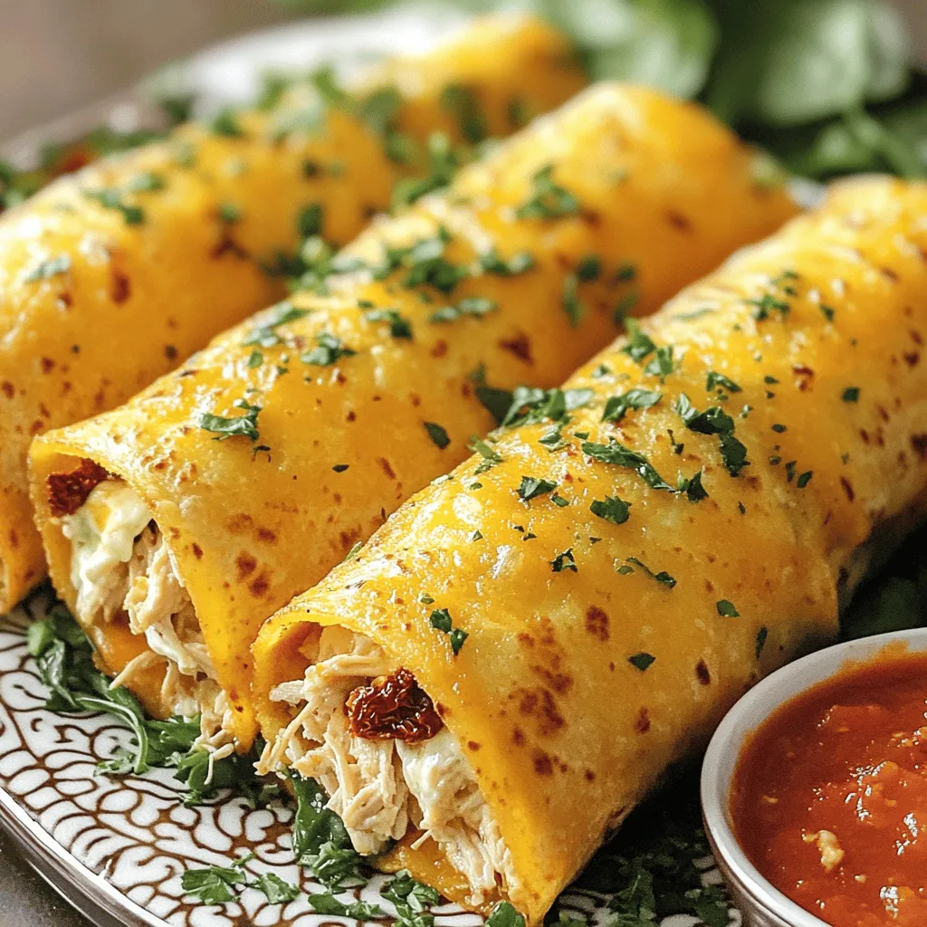 Cheesy Garlic Chicken Wraps Delightfully Simple Meal