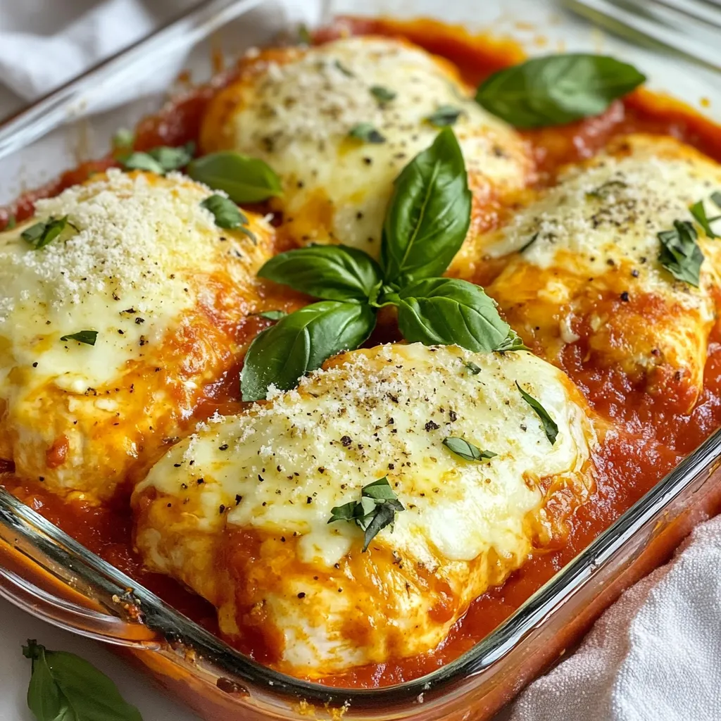 Mozzarella Chicken Bake Tasty and Easy Dinner Idea