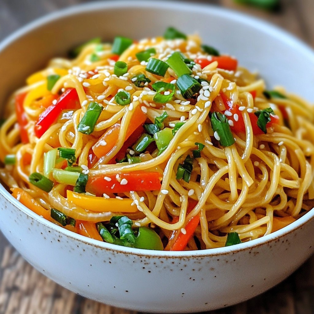 Easy Chow Mein Simple Recipe for Delicious Meals