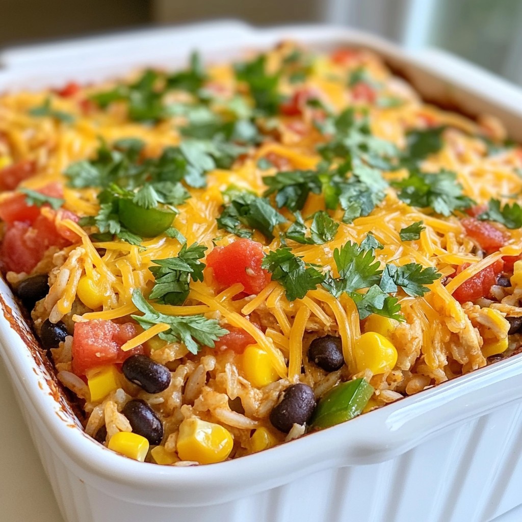 Creamy Mexican Fiesta Casserole Flavorful and Easy Dish