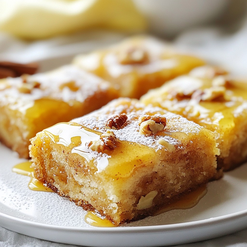 Soft Baked Maple Donut Bars Simple and Tasty Treat