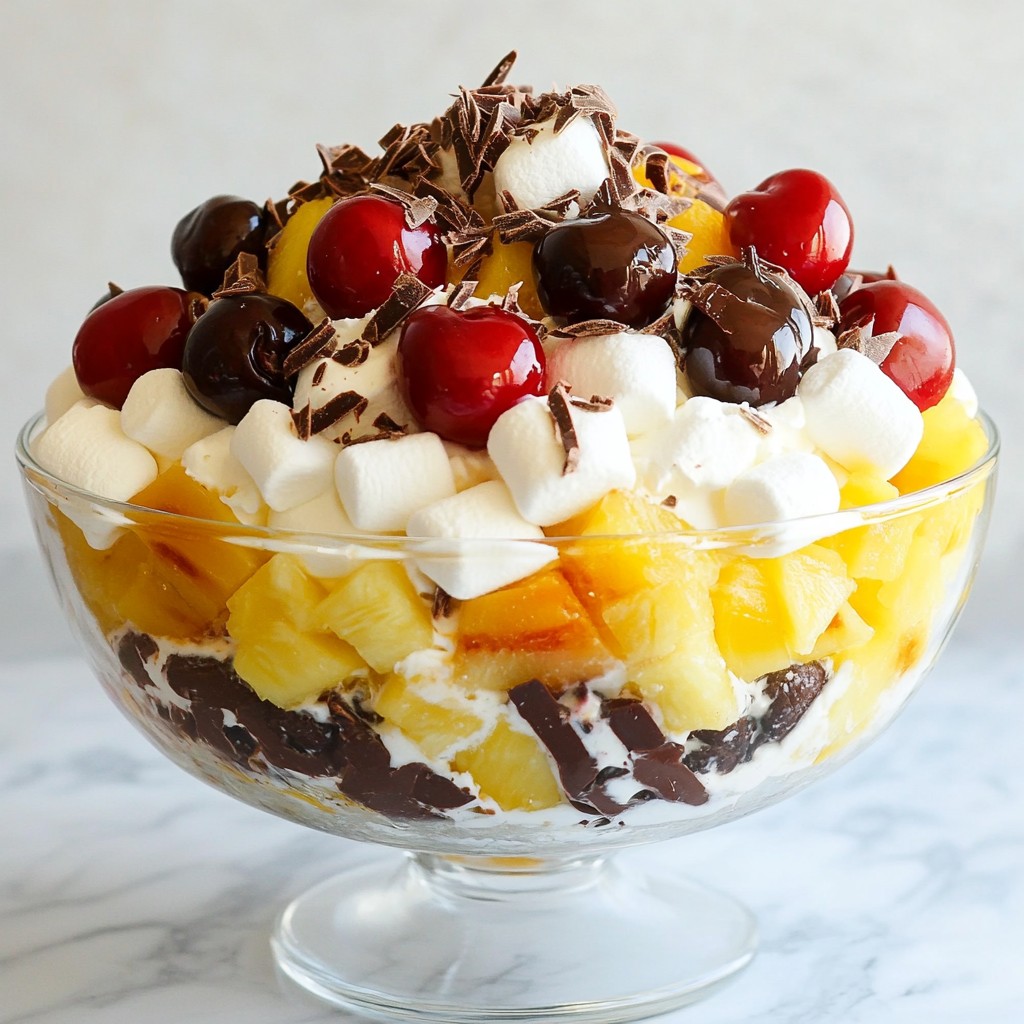 Christmas Cherry Fluff Salad Delightful and Easy Recipe