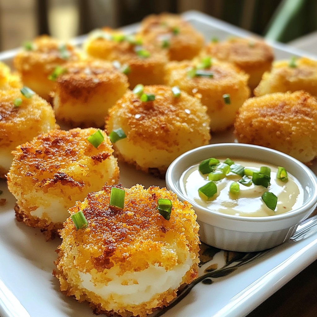 Mini Mashed Potato Bites Flavorful and Simple Recipe