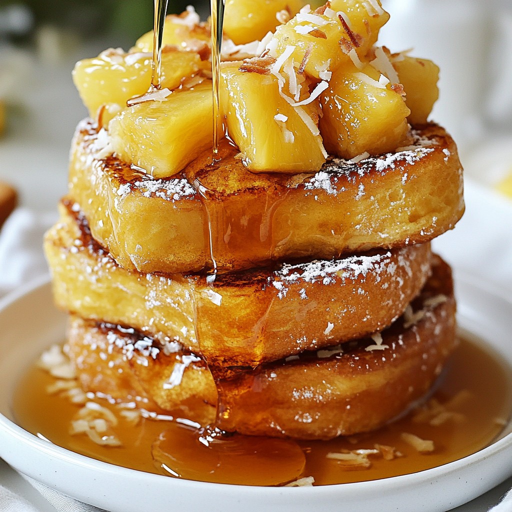 Hawaiian Roll French Toast Easy and Delicious Recipe