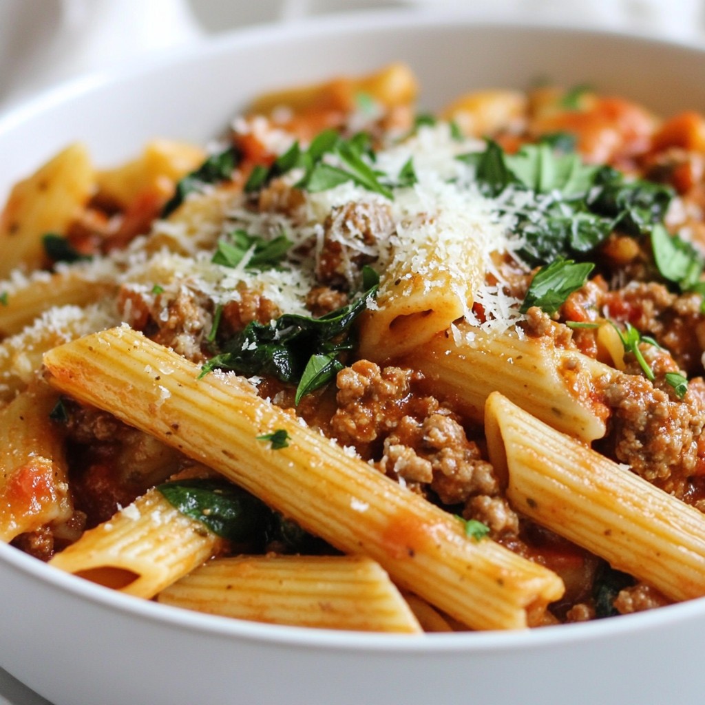 High Protein Beef Pasta Flavorful and Satisfying Meal