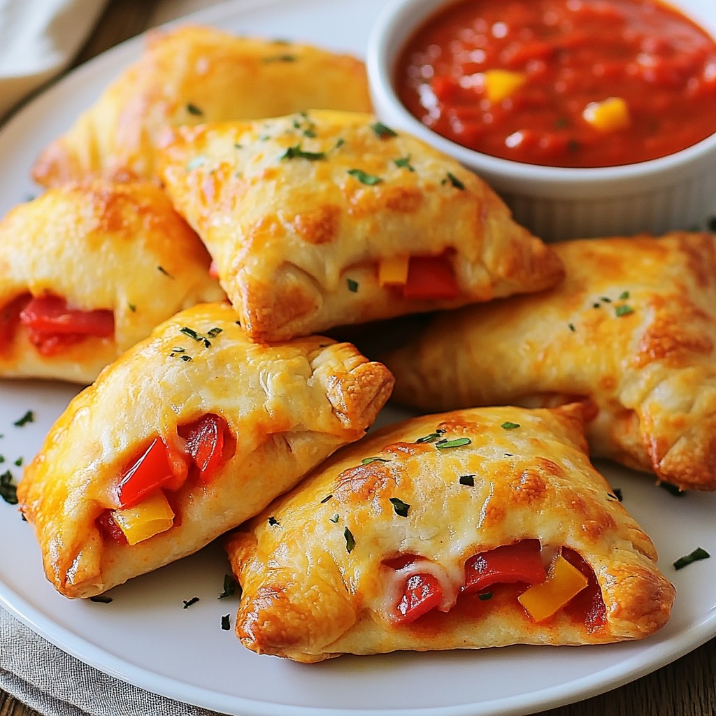 Cheesy Pizza Pockets Flavorful and Easy Recipe Guide