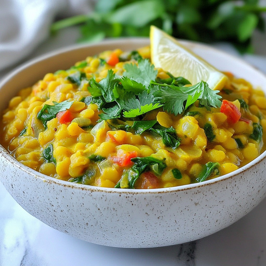 Spinach Dal Flavorful and Nutritious Recipe Guide