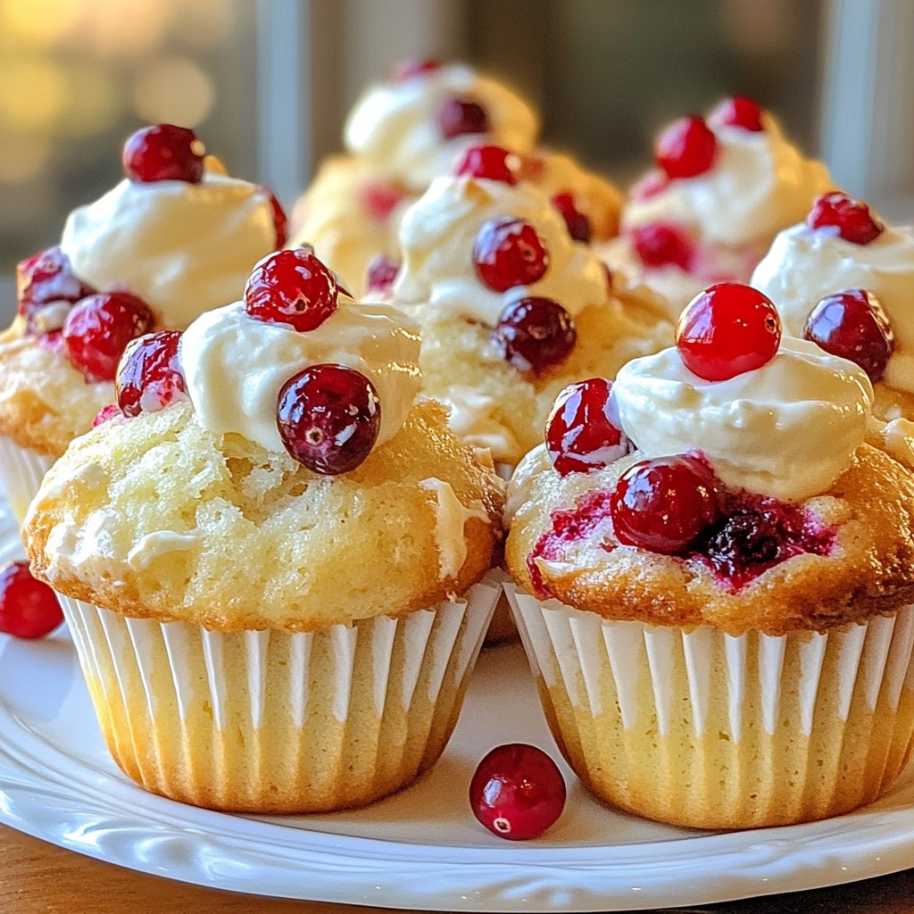 Cranberry Cream Cheese Muffins Delicious and Easy Recipe