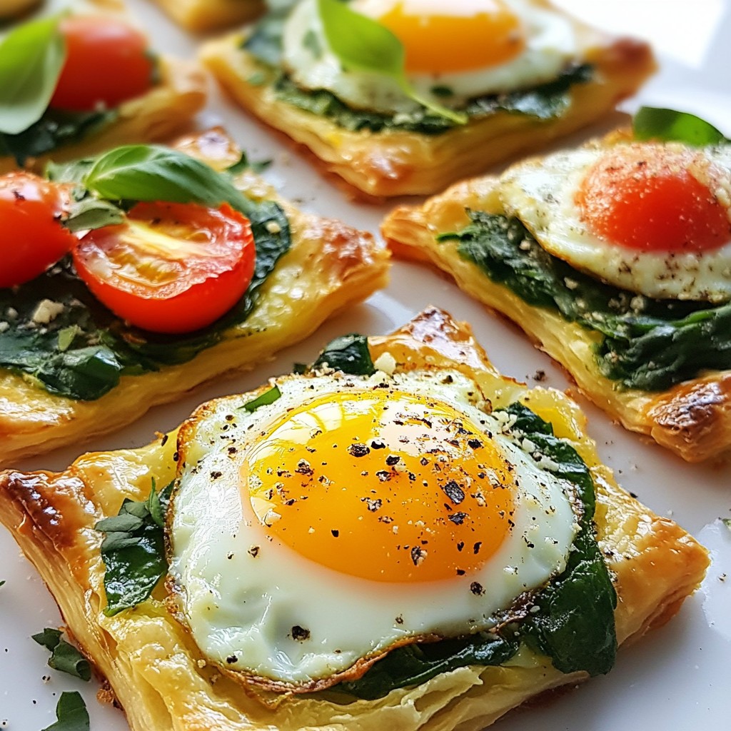 Baked Eggs Napoleon Savory Delight for Breakfast