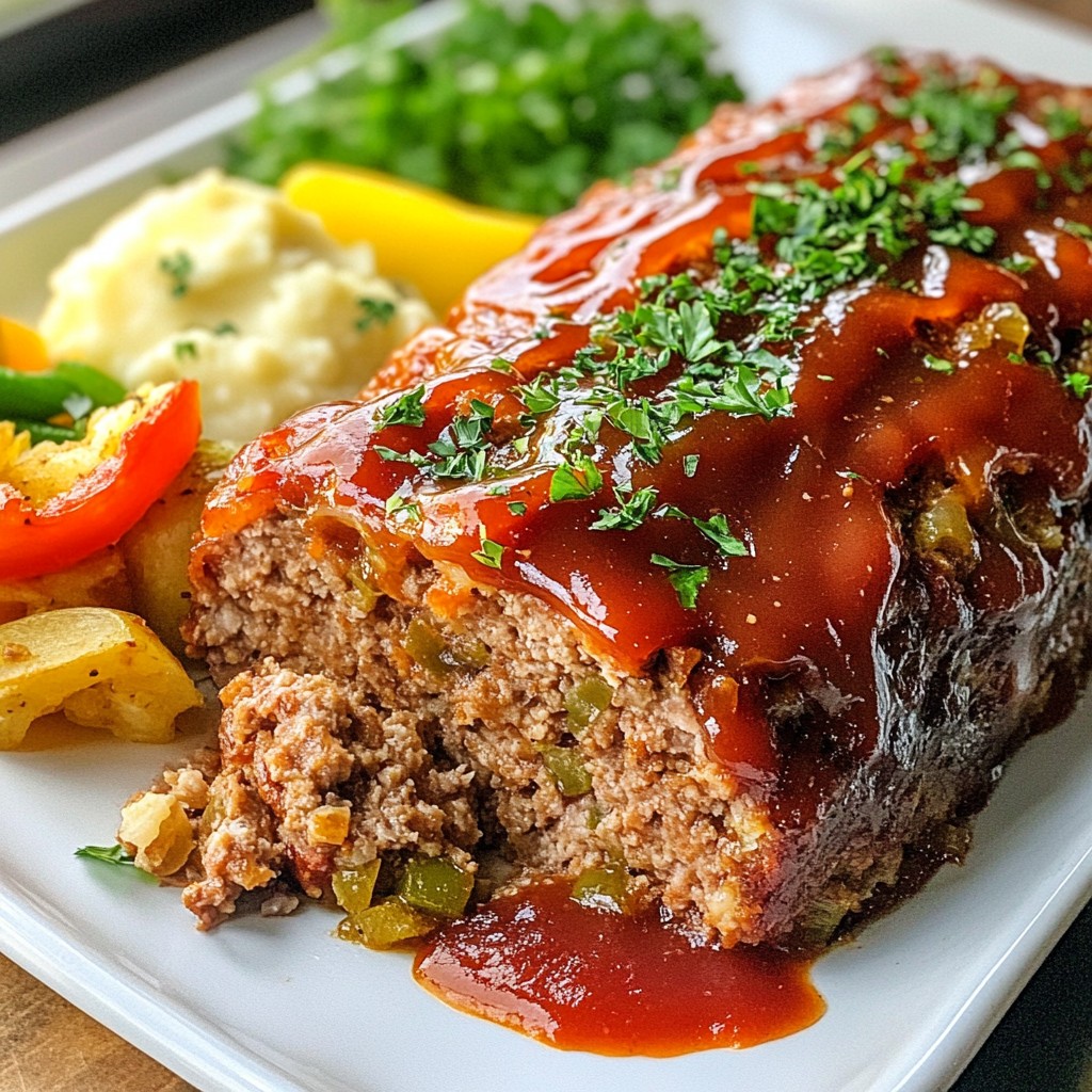 Garlic Parmesan Meatloaf Flavorful and Easy Recipe