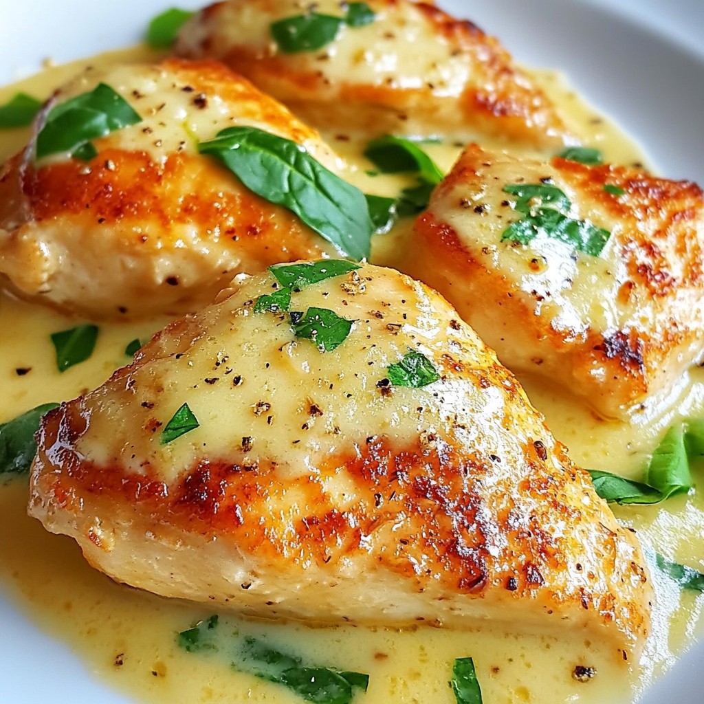 Creamy Garlic Parmesan Chicken Rich and Flavorful Meal