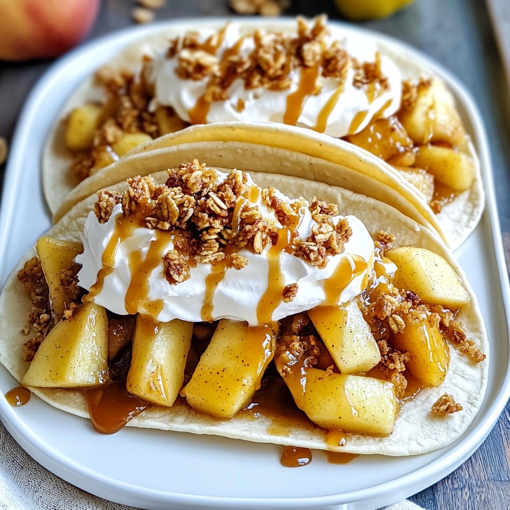 Apple Pie Tacos Delightful Dessert Recipe to Try