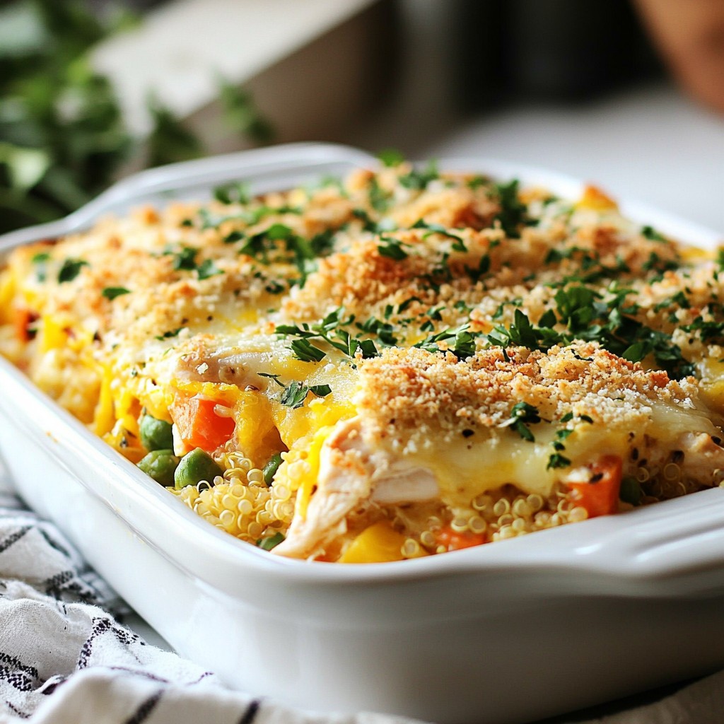 Baked Herb Chicken Casserole Comforting Weeknight Meal