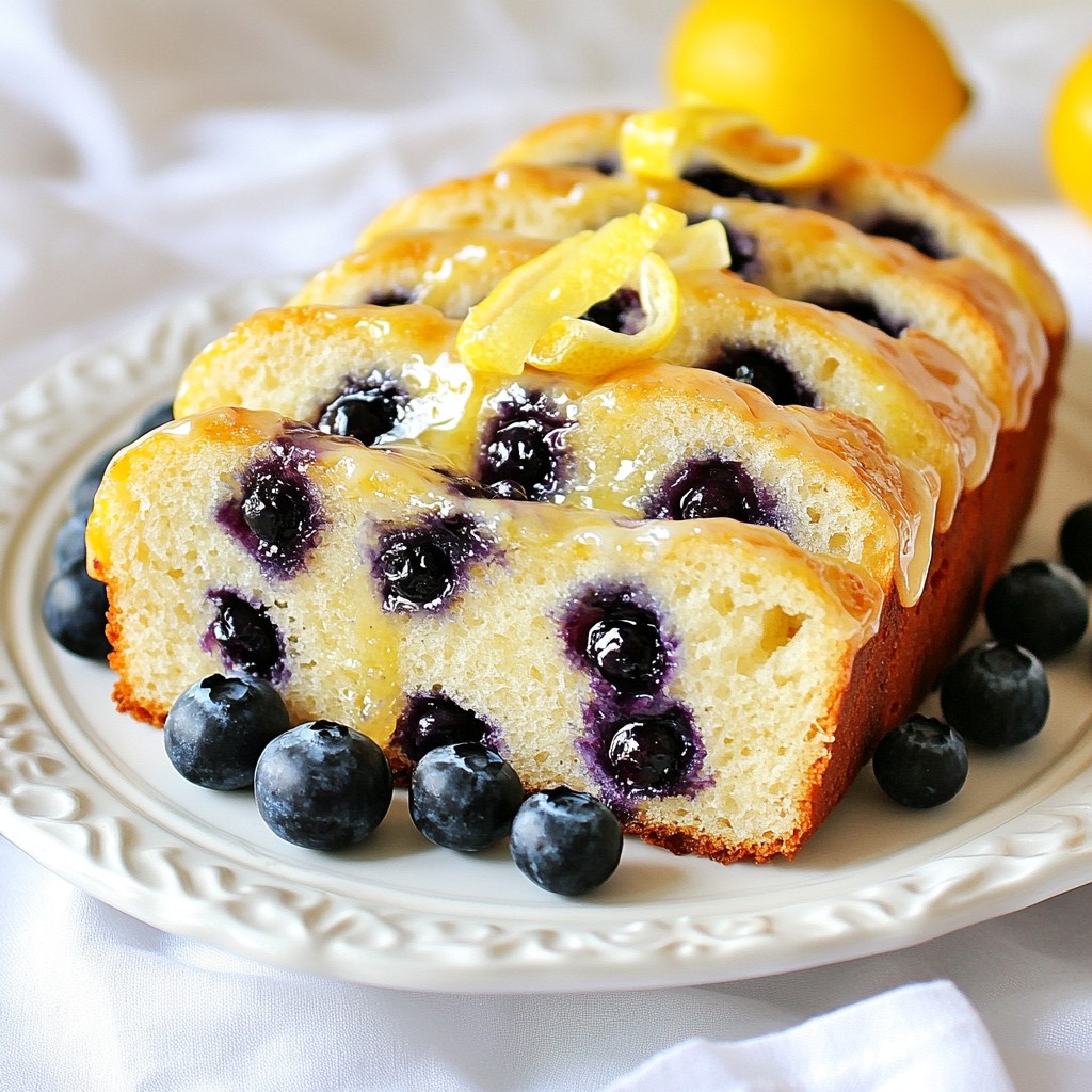 Lemon Blueberry Sourdough Bread Tasty and Simple Recipe