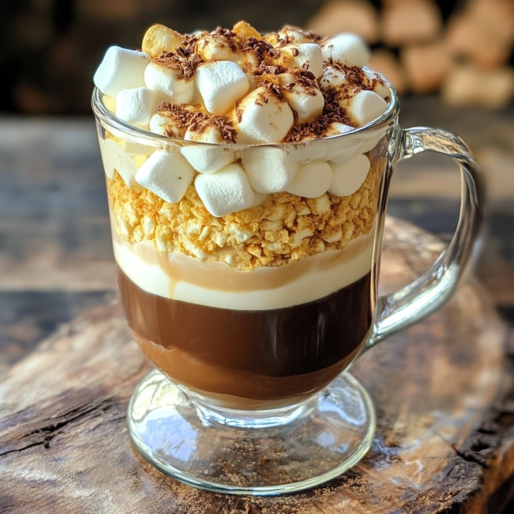 S'mores Latte Deliciously Cozy Coffee Treat