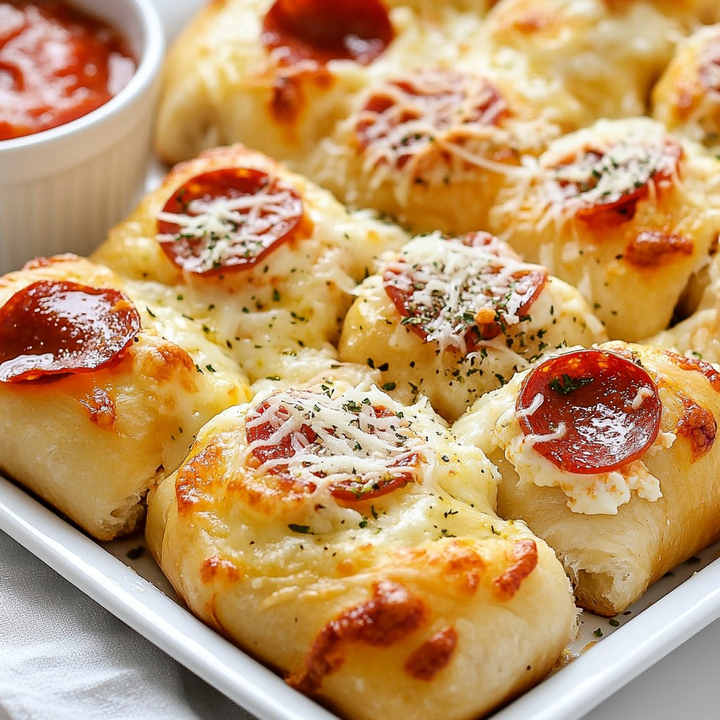 Cheesy Pepperoni Rolls Flavorful Easy Comfort Food