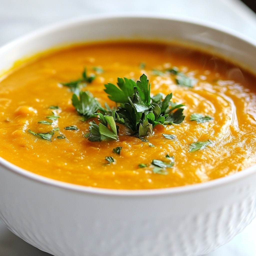 Turkish Red Lentil Soup Simple and Nourishing Recipe