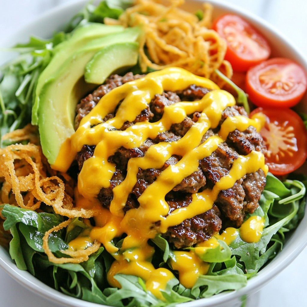 Smash Burger Bowl Flavor-Packed Meal Idea