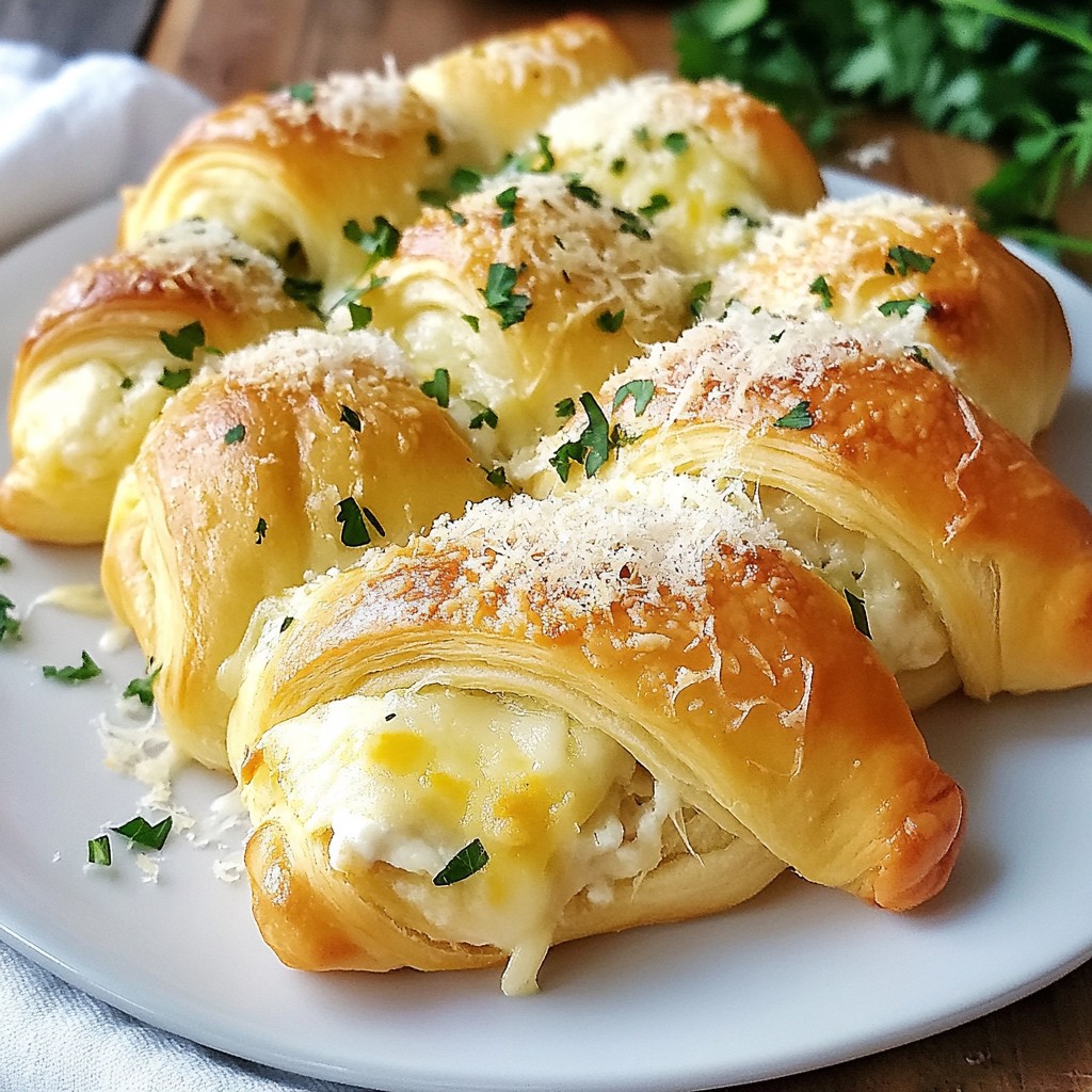 Savory Chicken Pillows with Cream Cheese Recipe