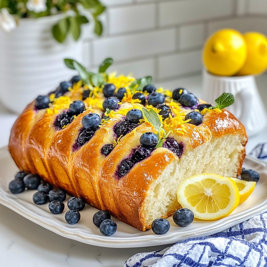 Blueberry Lemon Sourdough Bread Recipe to Enjoy